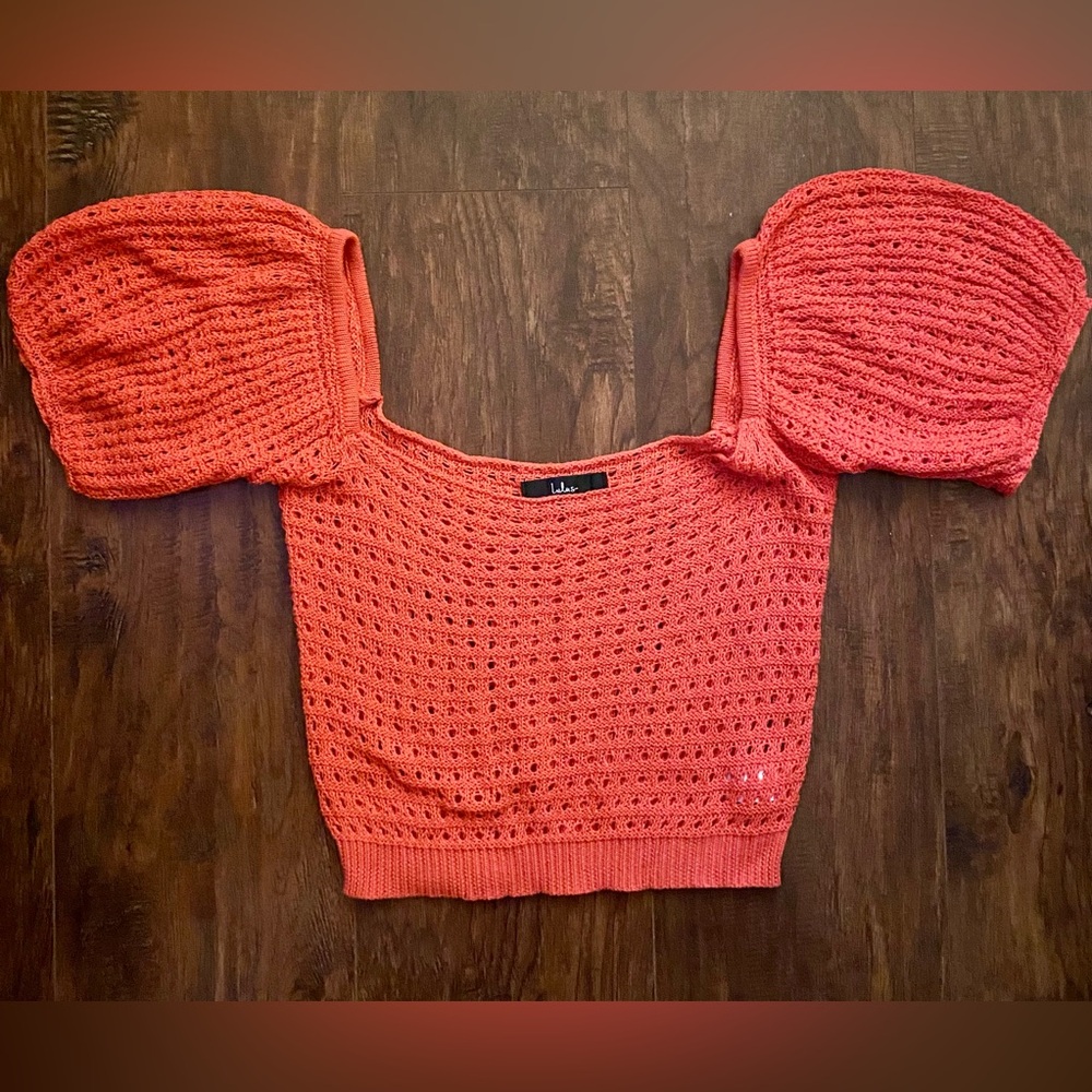 Lulu's Vibrant Crochet Top